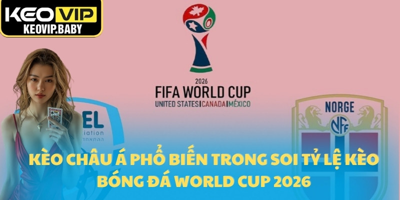 2 Kèo châu Á phổ biến trong soi tỷ lệ kèo bóng đá World Cup 2026